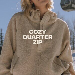 Daily Drills Quarter Zip Size XS/S